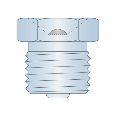 Heritage Industrial Flush Grease Fitting, 1/2"-14NPTF CS Z3 H1842Z3